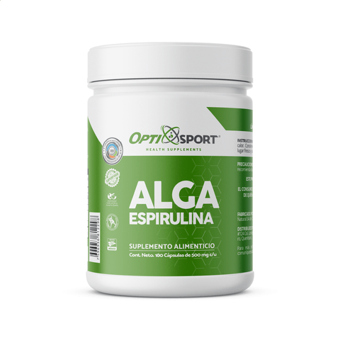 Alga Espirulina (180 cáps)