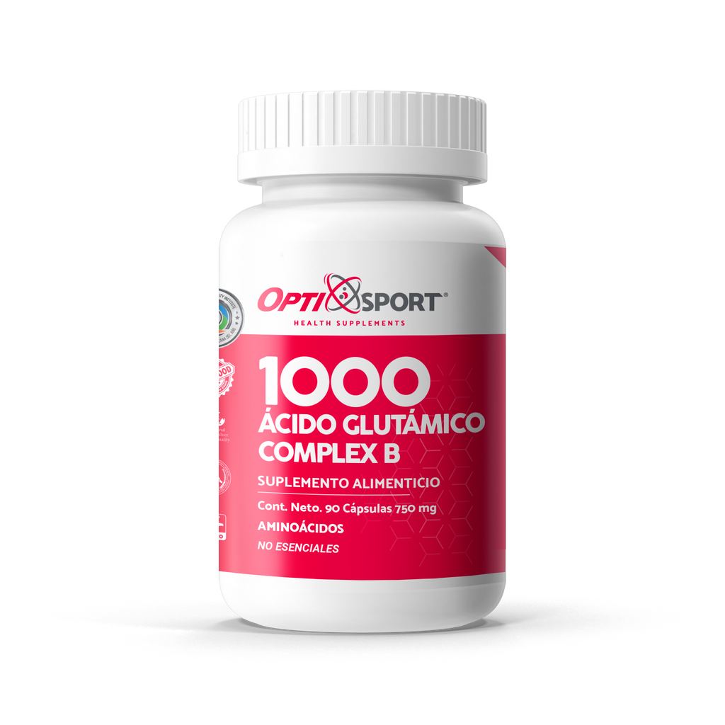 Ácido Glutámico 1000 Complex B (90 cáps)
