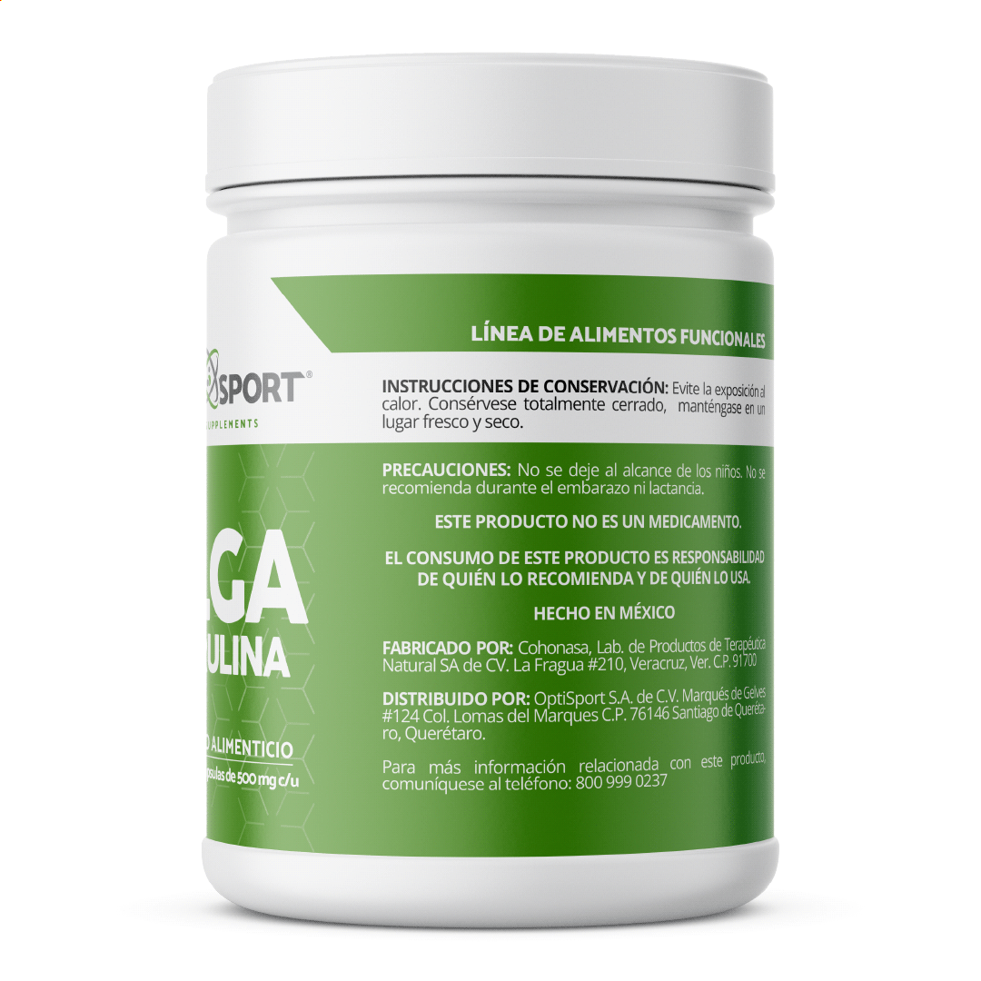 Alga Espirulina (180 cáps)