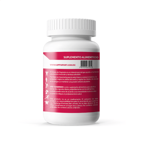 Citrato de Magnesio (60 cáps)