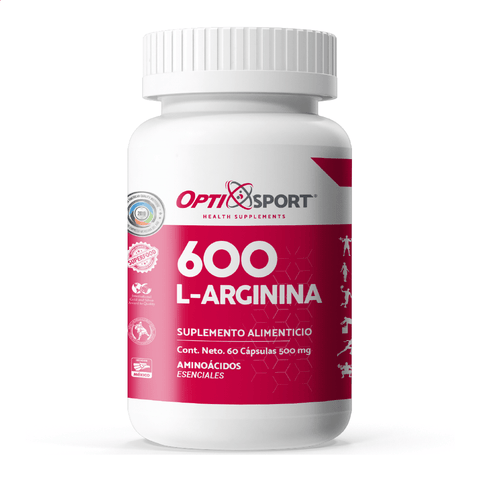 L-Arginina 600 (60 cáps)