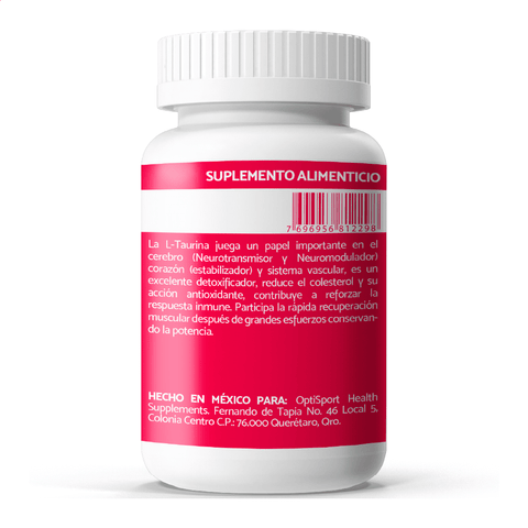 L-Taurina 600 (60 cáps)