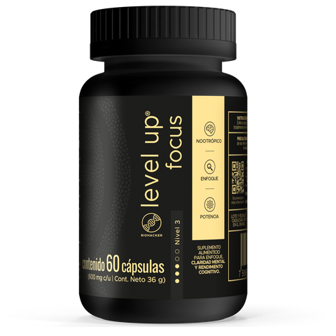 Level Up Focus (60 cáps)