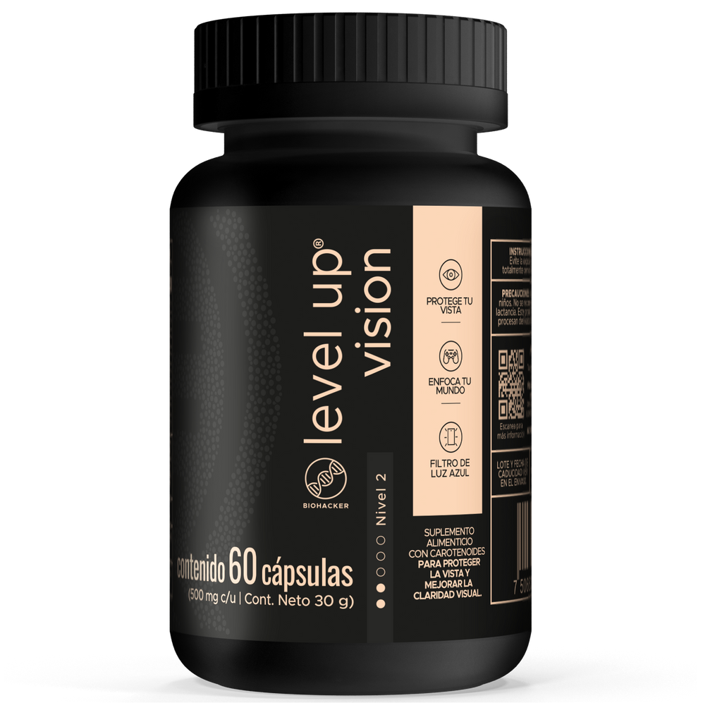 Level Up Vision (60 cáps)