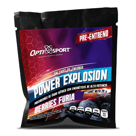 Power Explosion Berries Furia (20 Sobres)