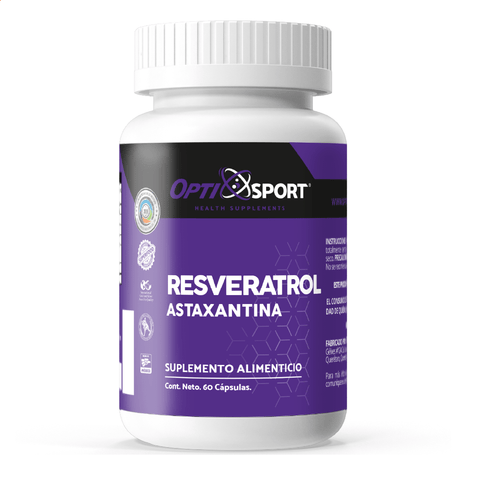 Resveratrol + Astaxantina (60 cáps)