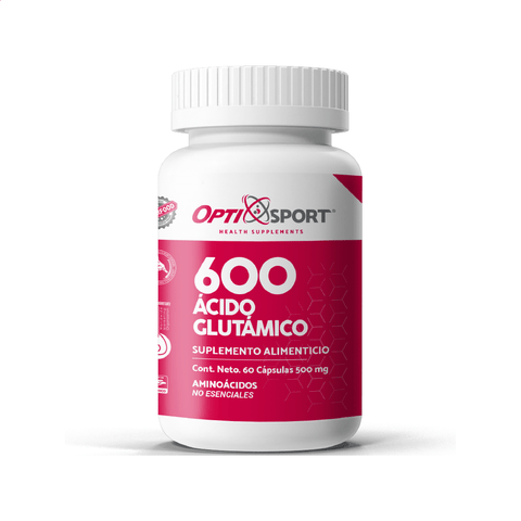 Ácido Glutámico 600 (60 cáps)