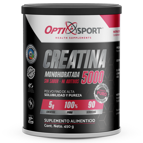 Creatina Monohidratada 5000 - 450 grs. (polvo)